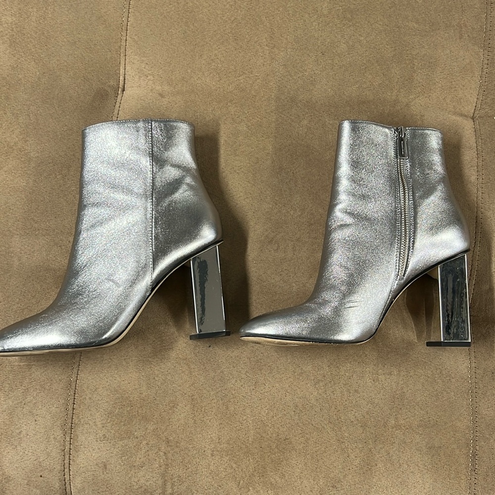Michael Kors Silver Bootie